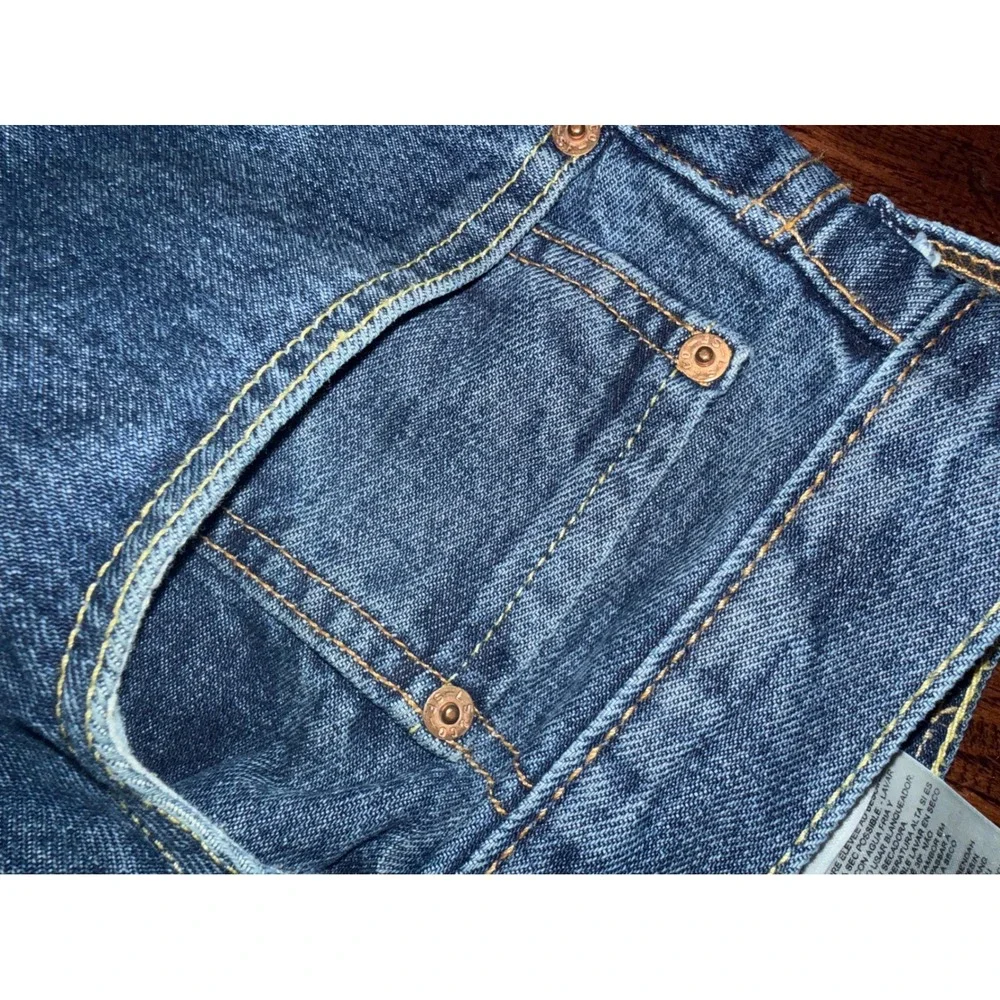 Levi's 560 Comfort Fit Relaxed Taper Jeans Men's 46x34 Blue Denim Classic